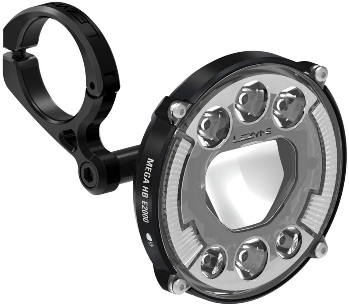 Lezyne E-Bike Mega HB StVZO E2000 Front Light 2000 Black