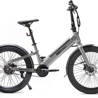 MiRiDER 24 Compact Step Through Electric Bike Onyx Grey