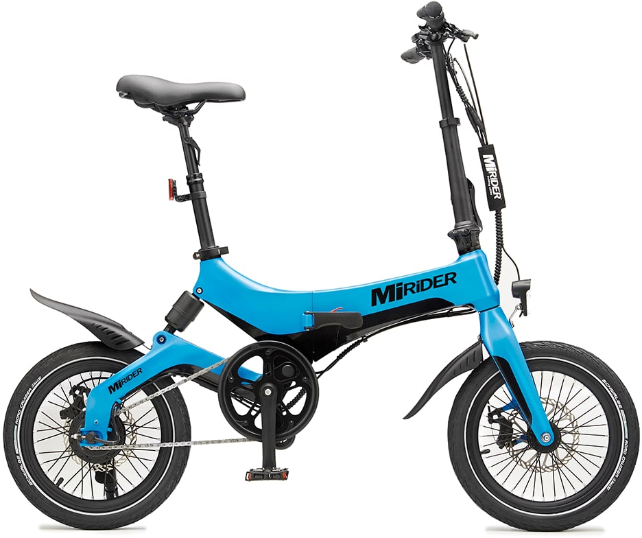 MiRiDER One Folding Electric Bike Azure Blue