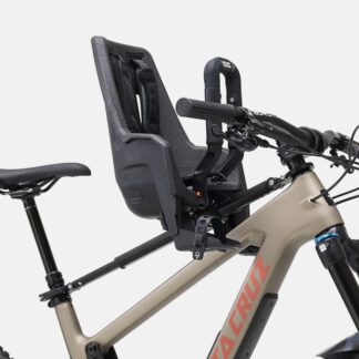 Kids Ride Shotgun Pro Evo Child Bike Seat - Black