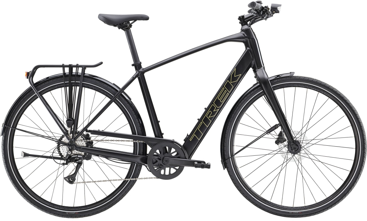 Trek 2026 FX+ 2 LT Electric Hybrid Bike XL SATIN TREK BLACK