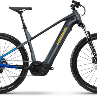 Haibike ALLTRACK 6.5 Hardtail Electric Mountain Bike XL / 55CM grey/blue/yellow - glossy - Cycles UK