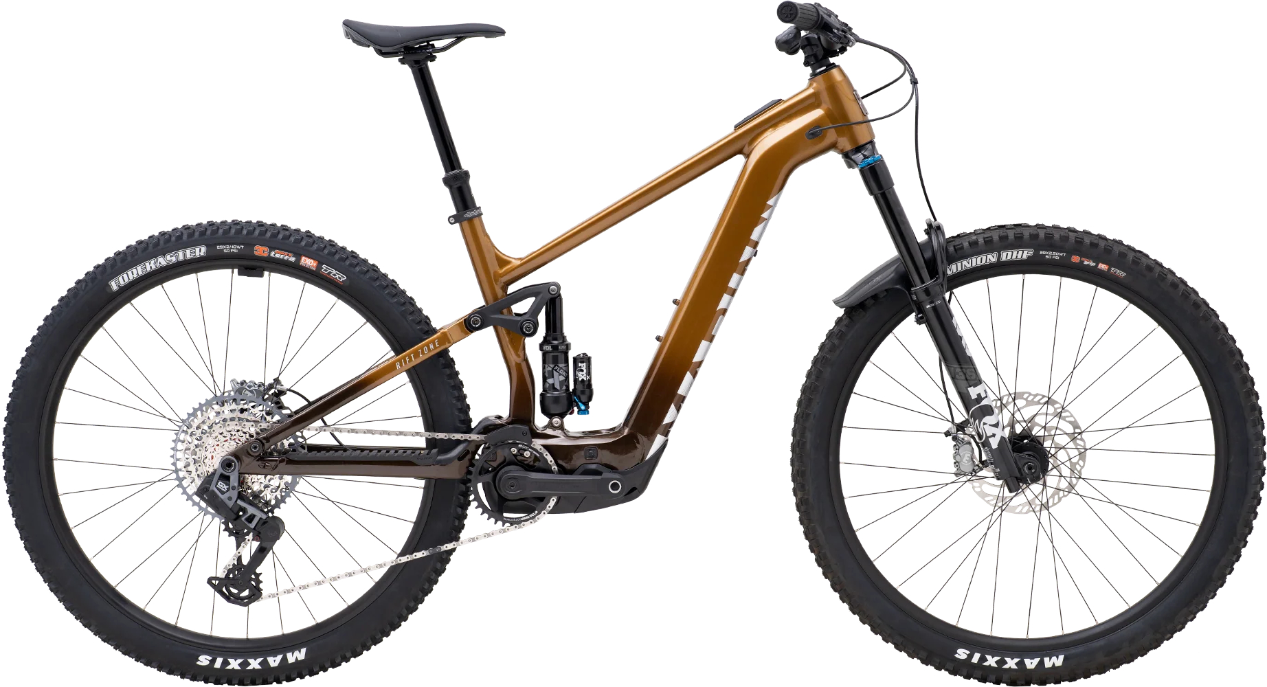 Marin 2026 Rift Zone EL XR Full Suspension Electric Mountain Bike Extra Large Tan/Brown - Cycles UK
