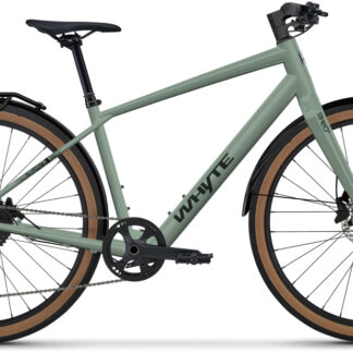 Whyte 2024 RHeO 3 Electric Hybrid Bike EXTRA LARGE Gloss Sage Green - Cycles UK