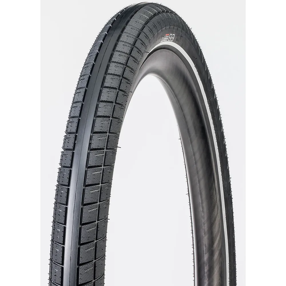 Bontrager E6 Hard Case Lite 700x50c Tyre Reflective Black