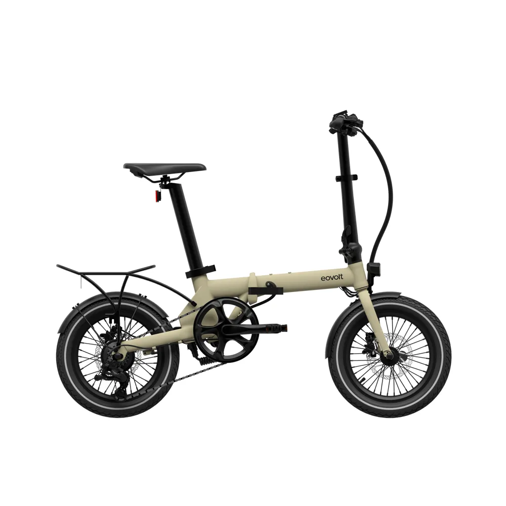Eovolt Morning Folding Electric Bike 16in Wheel 2023 Desert Sand