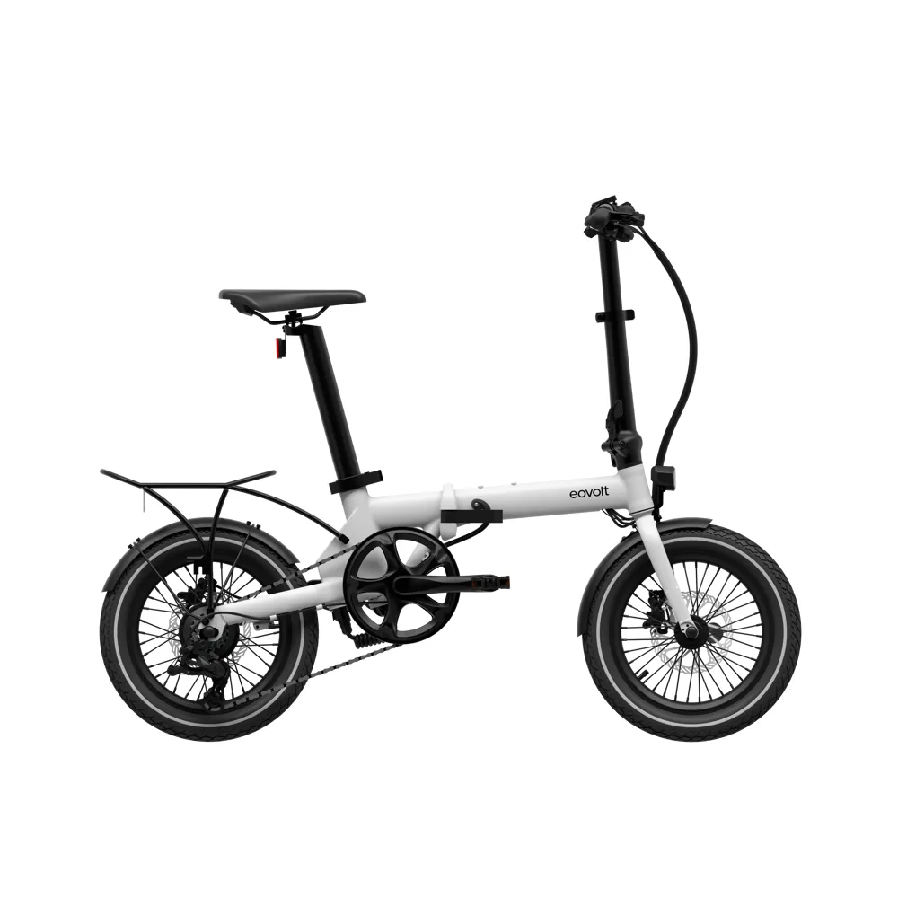 Eovolt Morning Folding Electric Bike 16in Wheel 2023 Moon Grey