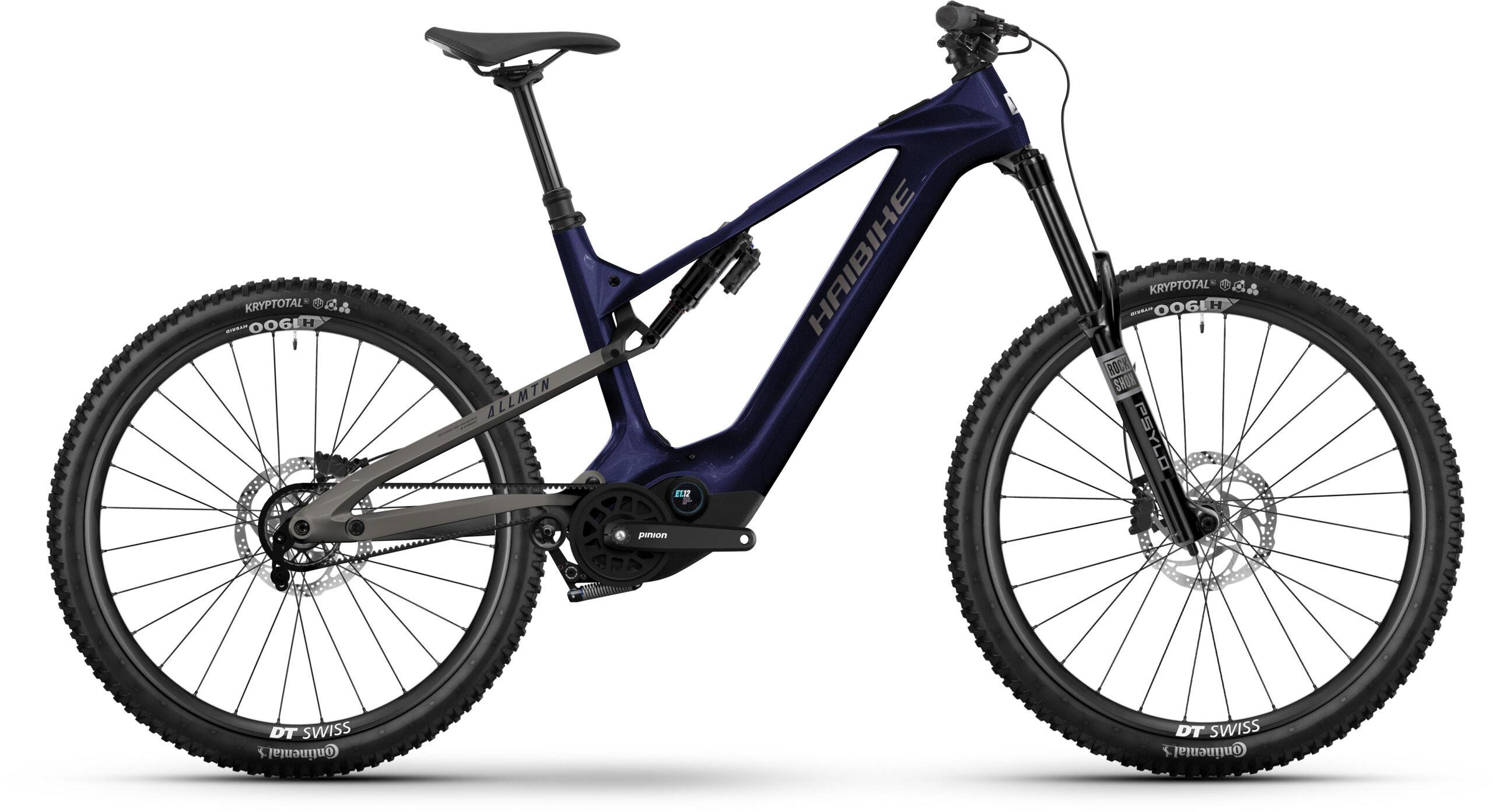 Haibike 2026 ALLMTN CF 10 TRN/IQ Full Suspension Electric Mountain Bike XL / 49CM midnight blue/grey - gloss - Cycles UK