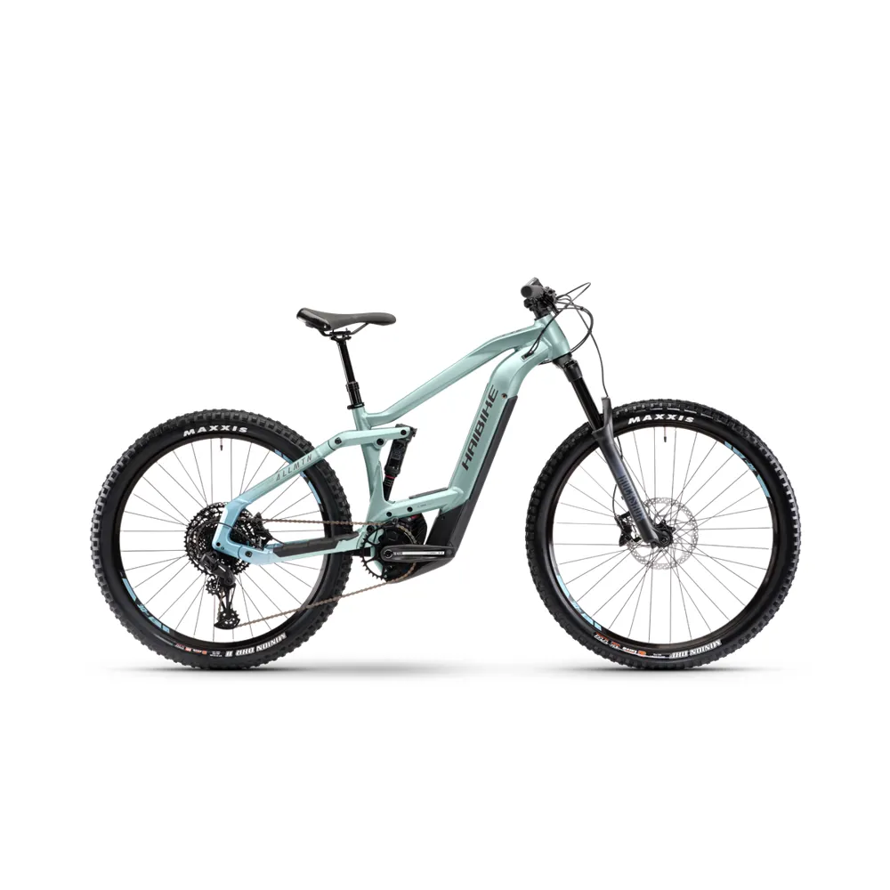 Haibike AllMtn 3 Electric Bike 2022 Gloss/Metal/Honey/Cyan