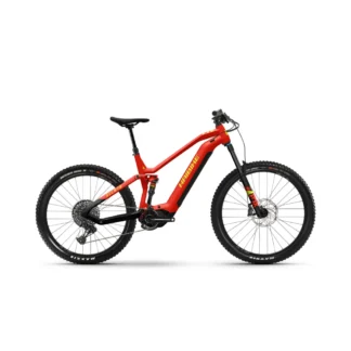 Haibike AllMtn 7 Electric Mountain Bike 2024 Matte/Red/Black/Neon
