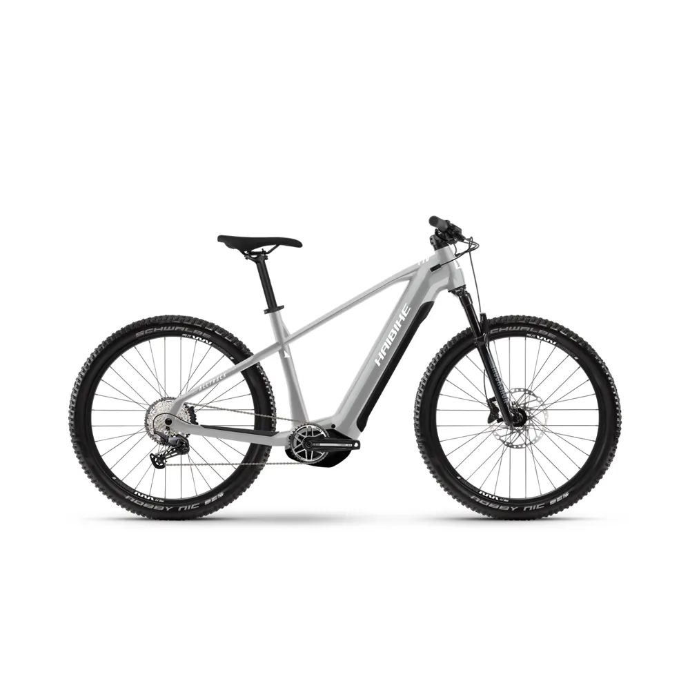 Haibike AllTrack 7 27.5 Electric Bike 2024 Urban Grey/White
