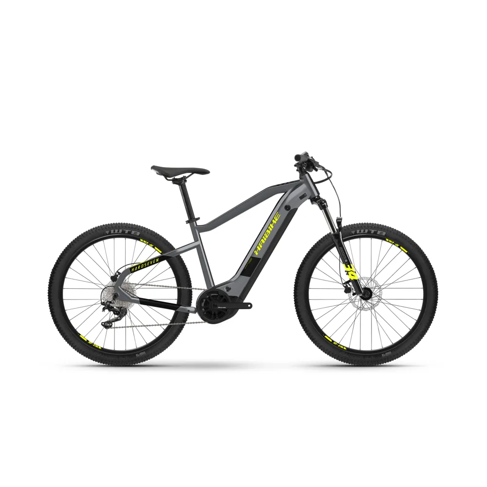 Haibike Hardseven 6 630wh Electric Mountain Bike 2022 Cool Grey/Black