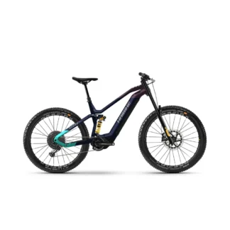 Haibike NDURO 8 Freeride Electric Mountain Bike 2024 Gloss/Navy/Pink/Aqua/Titan
