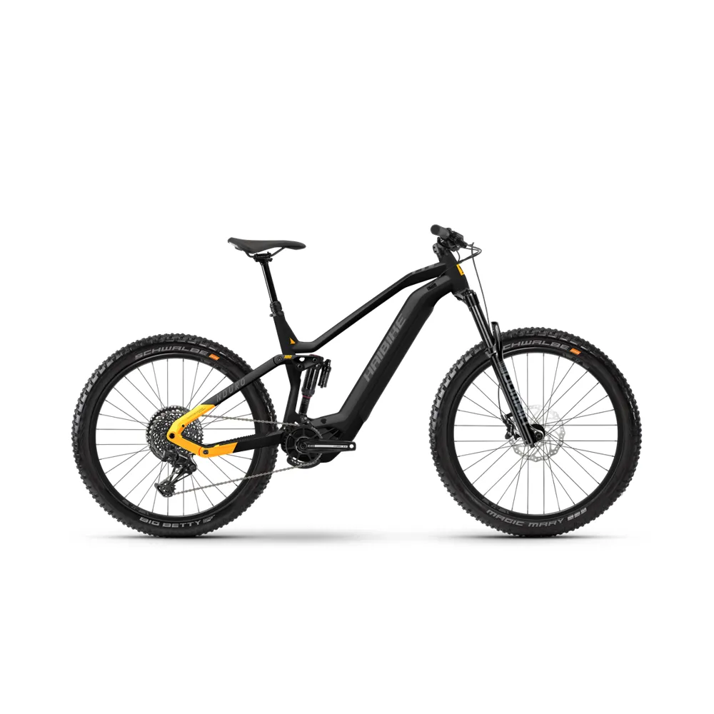 Haibike Nduro 6 Electric Mountain Bike 2024 Matte-Gloss/Anthr/Mango