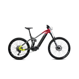 Haibike Nduro 7 Electric Mountain Bike 2024 Gloss/Grey/Red/Lime/Black