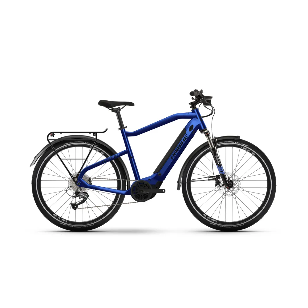 Haibike Trekking 4 Electric Bike 2022 High Gloss/Matte/Blue/Black
