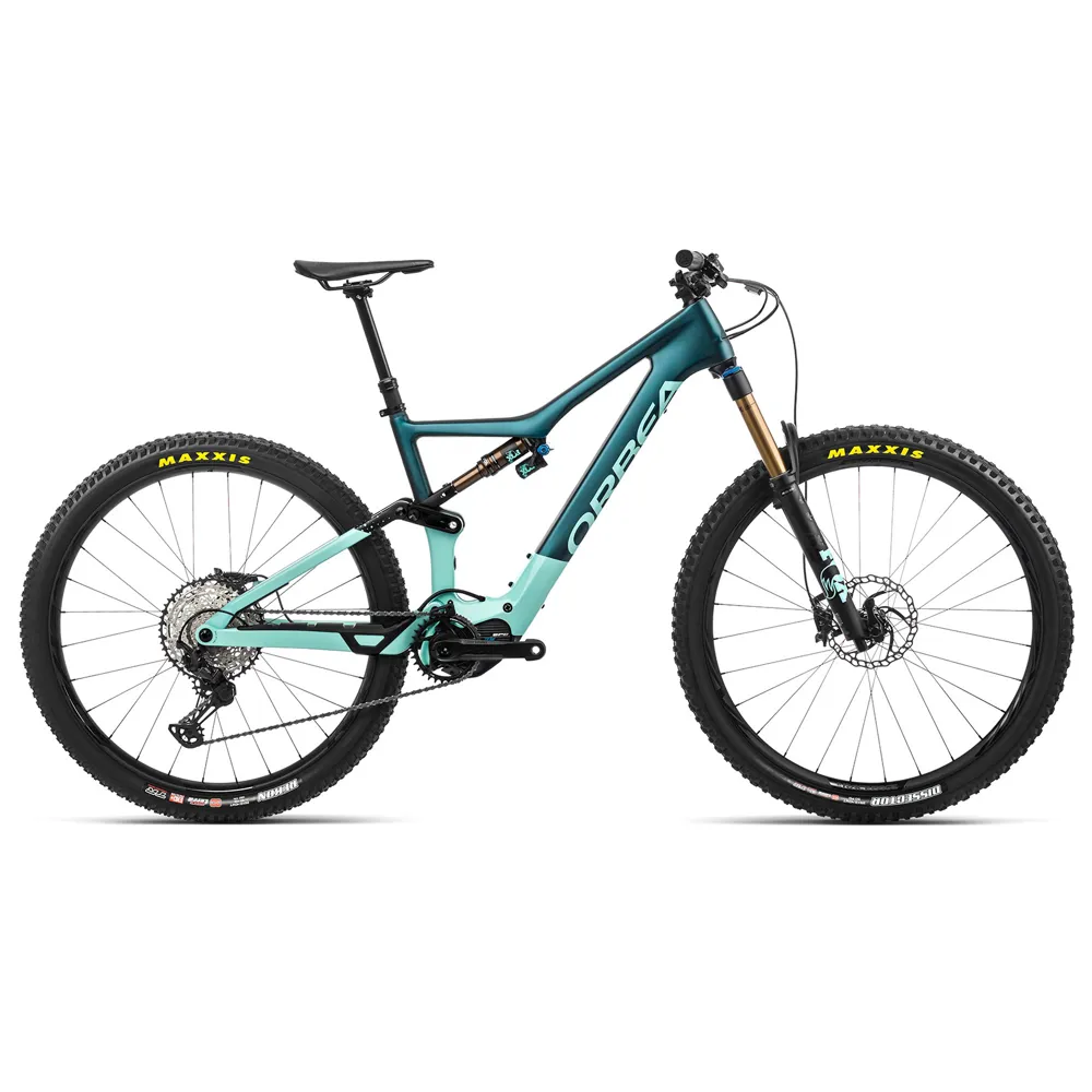 Orbea Rise M10 29er Electric Mountain Bike 2022 Ice Green/Ocean