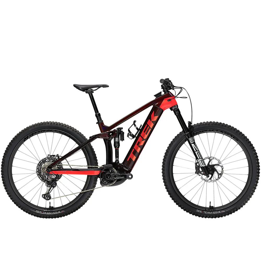 Trek Rail 9.9 XTR Electric Mountain Bike 2022 Red Smoke/Viper Red